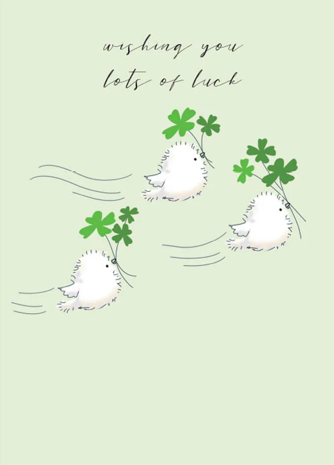 Good Luck and Congrats